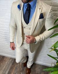 Ivory Wedding Suit