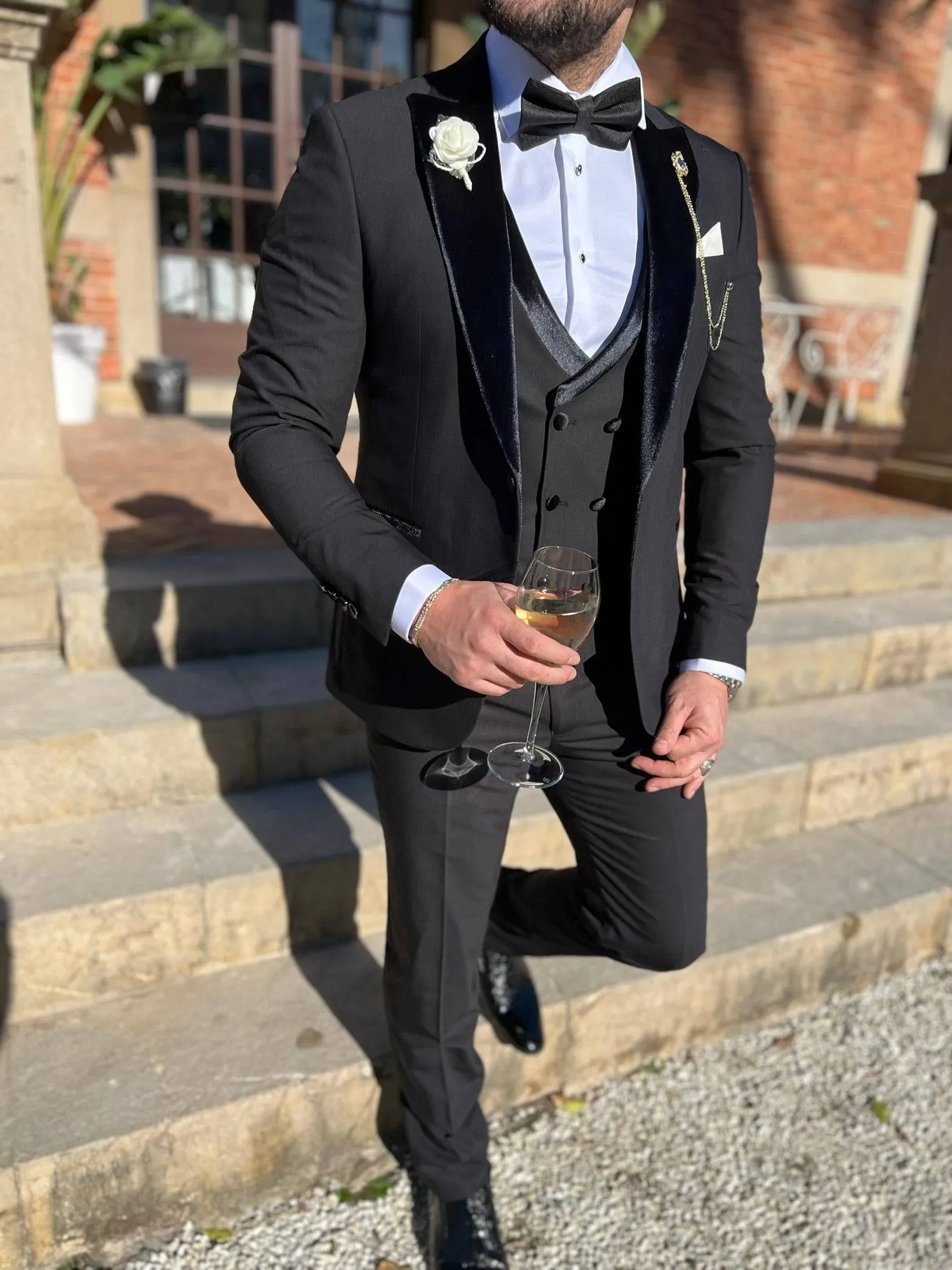 Weihnachtsfeier-Outfit für Herren 1